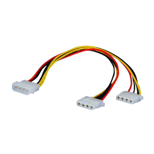 Lot Of 20 – 4FT Computer PC Power Cord Cable 18AWG NEMA 5-15P To IEC320 C13 UL